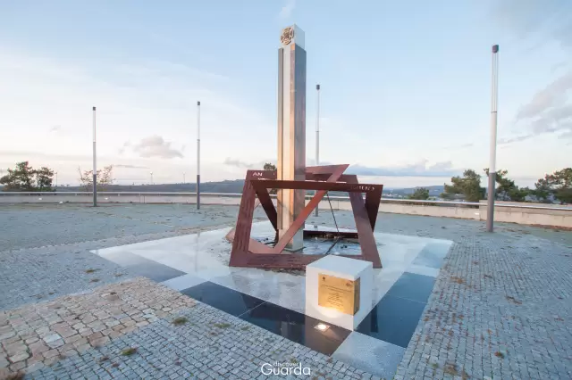 Monumento aos Combatentes no Ultramar do Concelho da Guarda (foto de 2021)