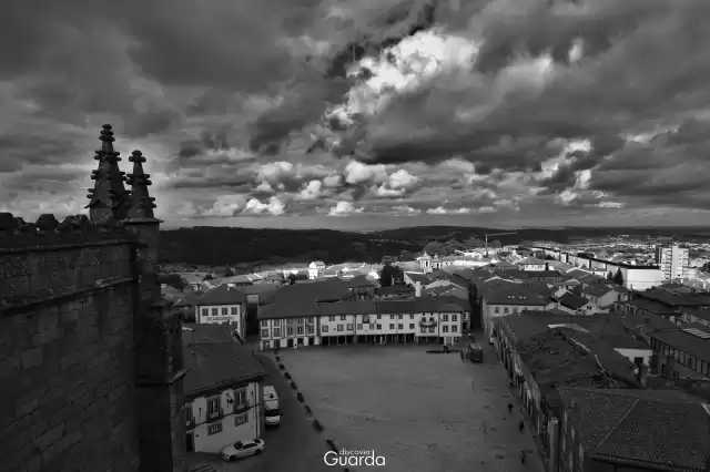 Praça Luís de Camões - Vista a partir do terraço da Sé Catedral (foto de 2019)