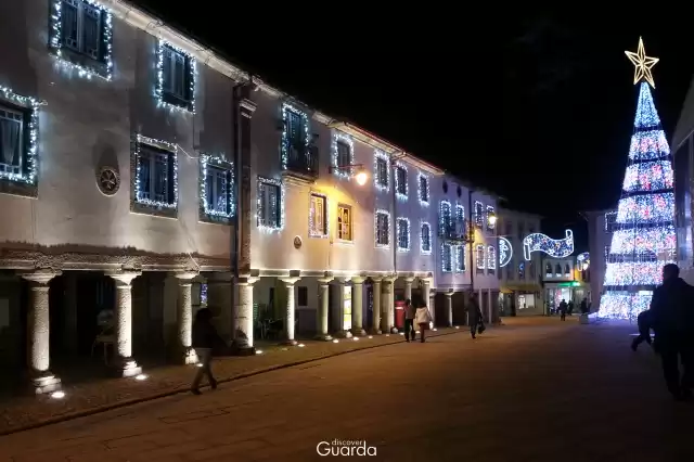 Praça Luís de Camões - Em altura do Natal (foto de 2014)