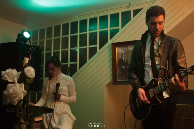 Aquilo Teatro - Espectáculo da banda Marriage à Trois (foto de 2012)