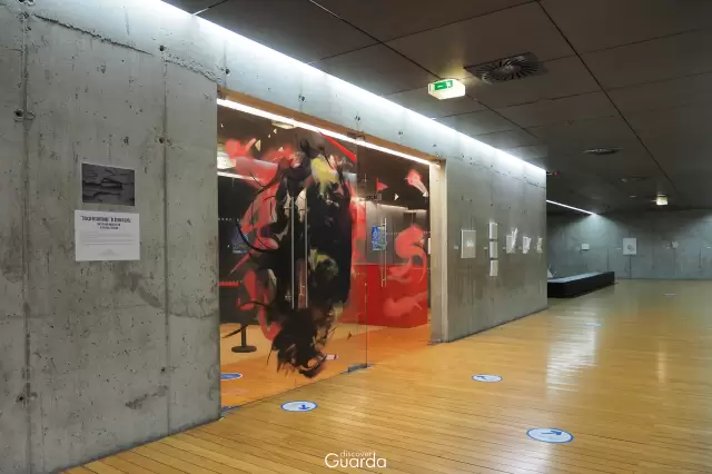 Teatro Municipal da Guarda - Entrada (foto de 2021)