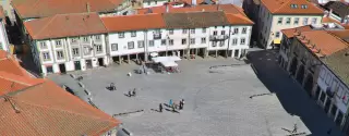 Praça Luís de Camões na Guarda